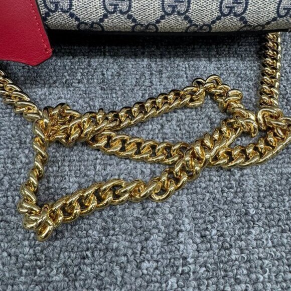 GUCCI Padlock Canvas Shoulder Bag 429-102125 - Picture 11 of 16